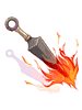 Kunai of Fierce Heat