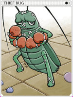 Male Thief Bug Card