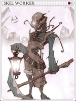 Skeleton Worker Card