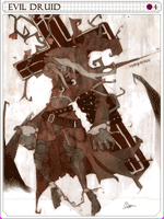Evil Druid Card
