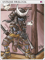 Firelock Soldier Card
