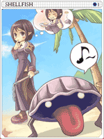Shell Fish Card