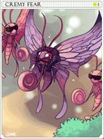 Creamy Fear Card