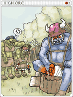 High Orc Card