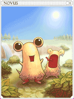 Yellow Novus Card