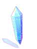 Blue-colored Gem